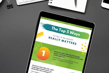 Infographic: The Top 5 Ways To Tell If An Insight Really Matters