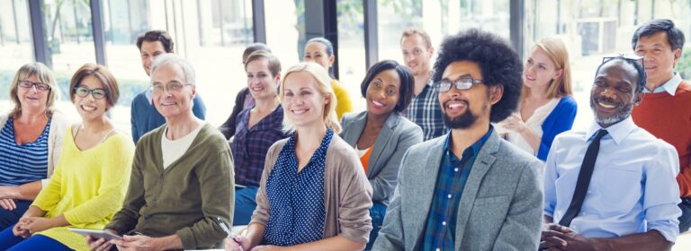 Group of people for segmentation research